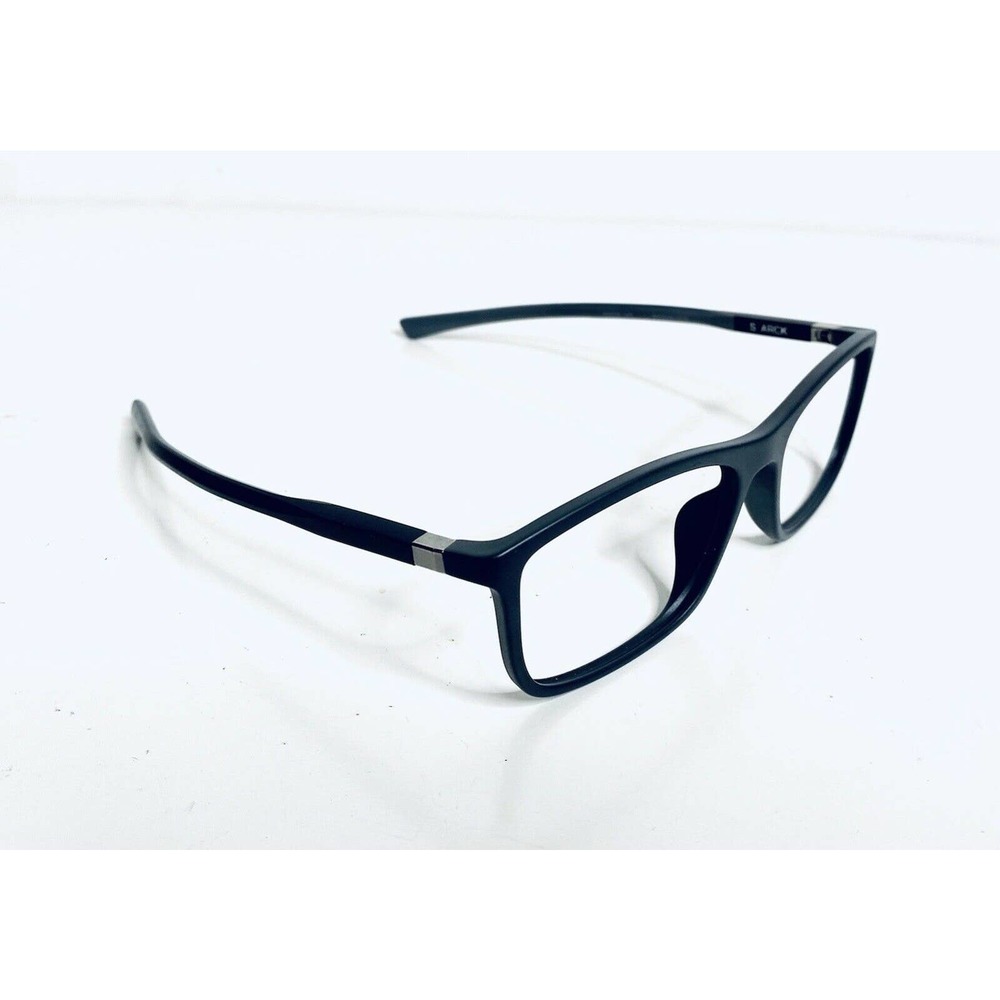 Starck Matte Gray Rectangular Glasses - image 4